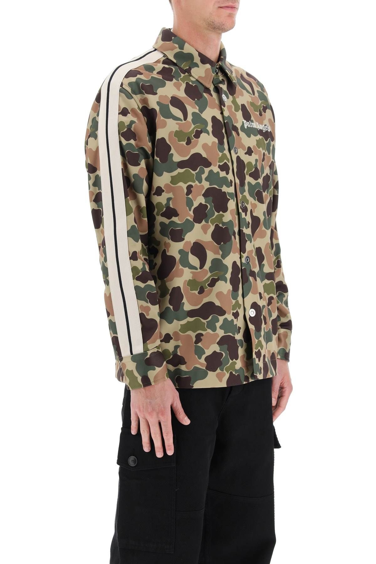 CAMO SHIRT WITH BANDS - 3