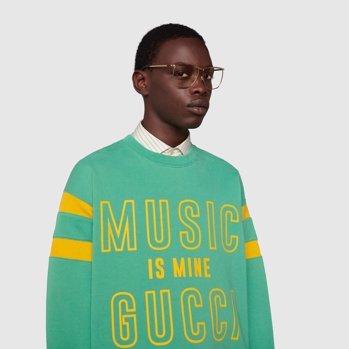 Gucci 100 cotton sweatshirt - 8