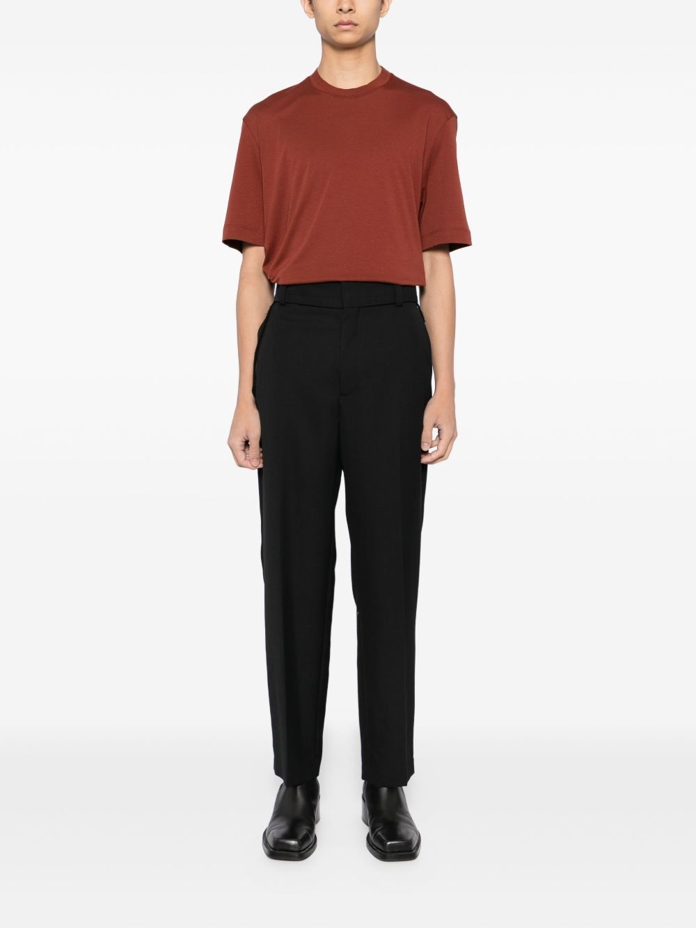 back-panel detail t-shirt - 2