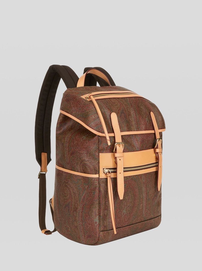 PAISLEY JACQUARD BACKPACK 7