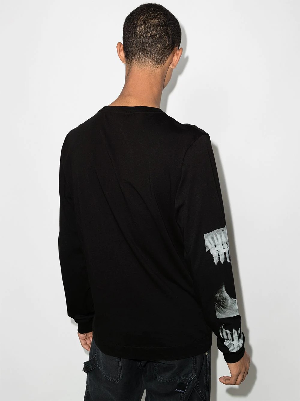 Triple-print long-sleeve T-shirt - 3