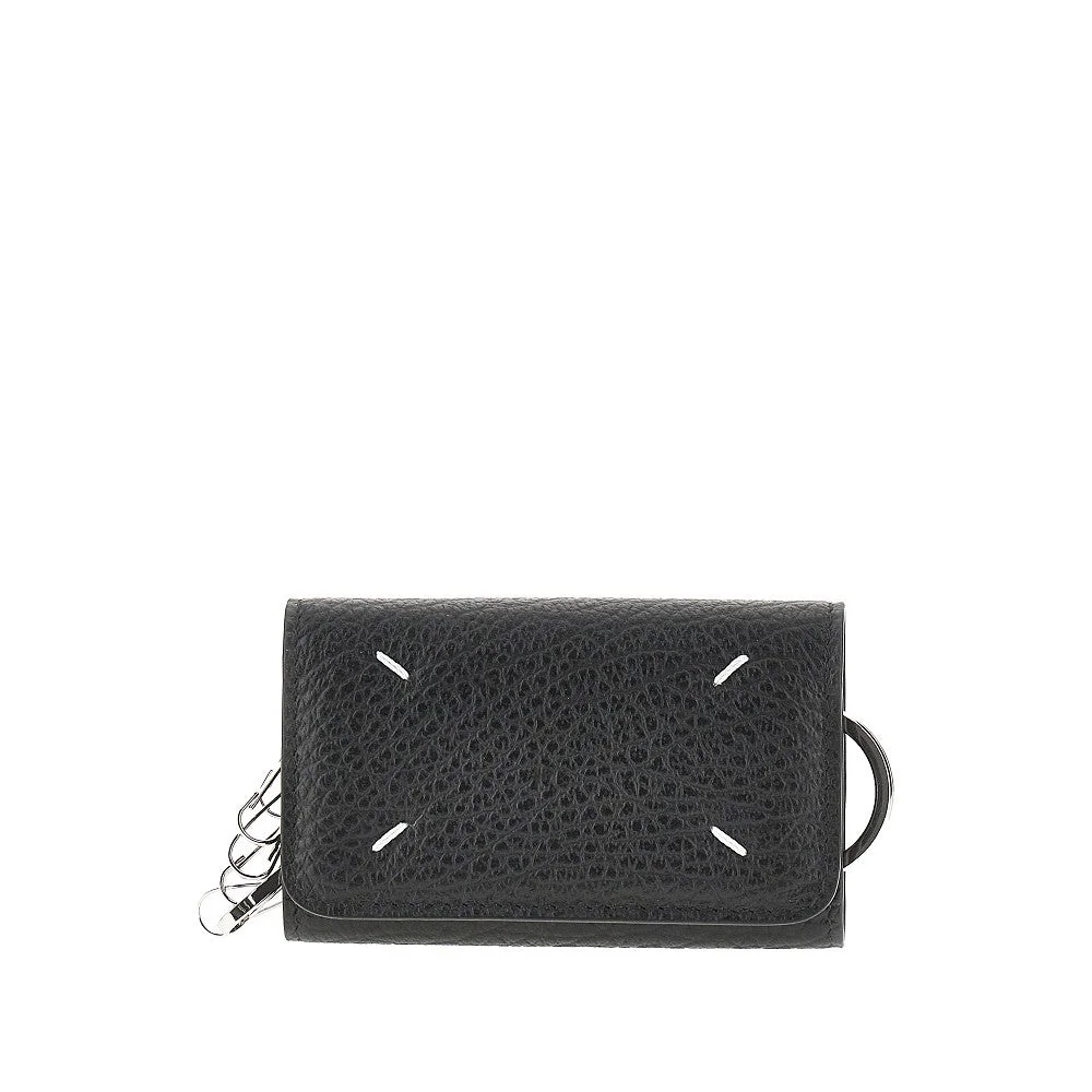 Maison Margiela Women 'Four Stitches' Leather Key-Holder - 1