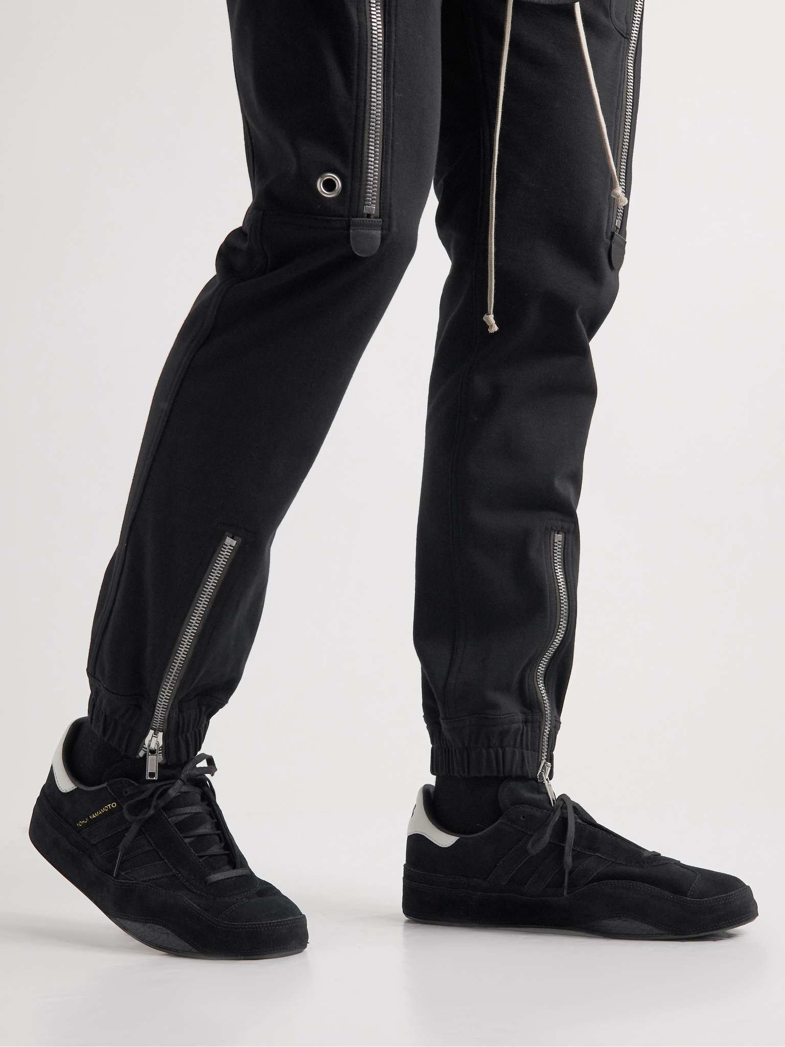 Gazelle Leather-Trimmed Suede Sneakers - 3