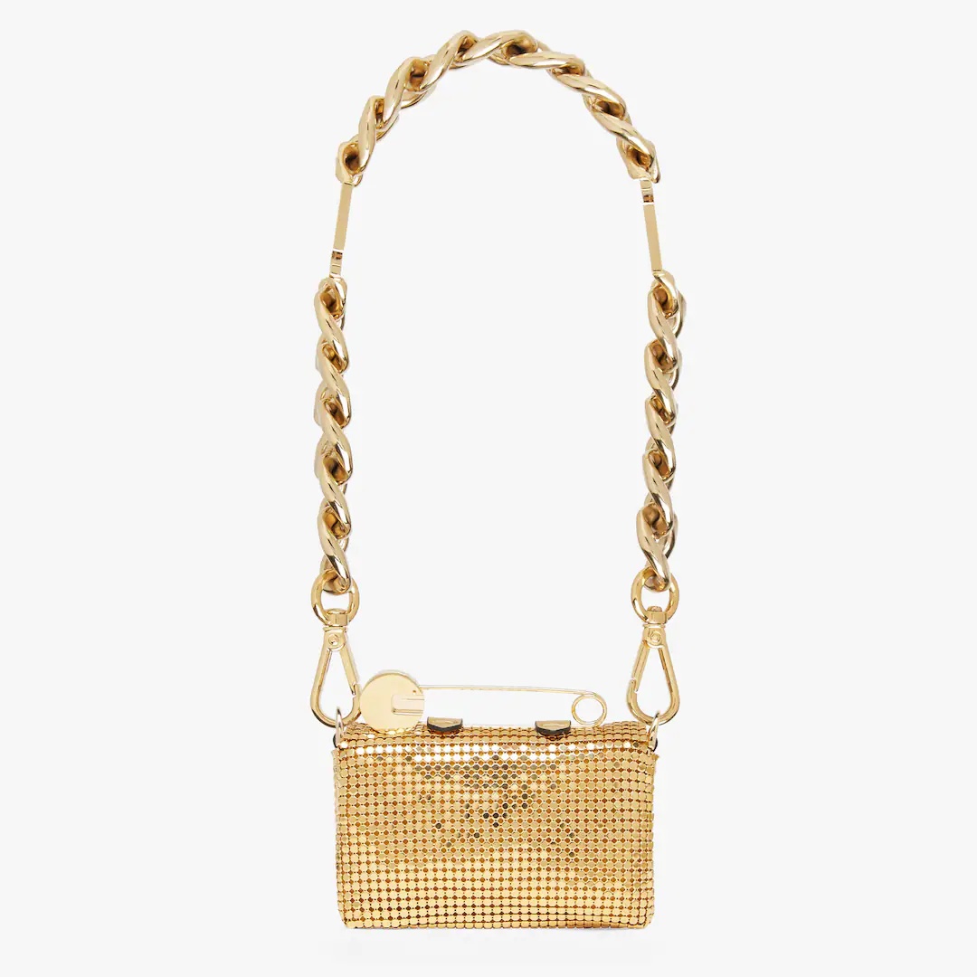 Fendace Gold-colored metal  charm - 3
