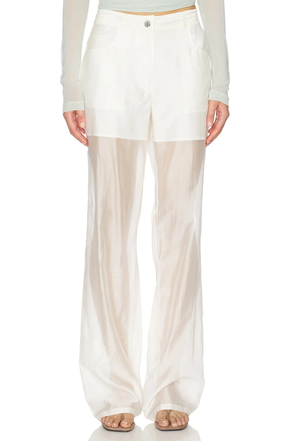 Sheer Bootcut Pant - 1