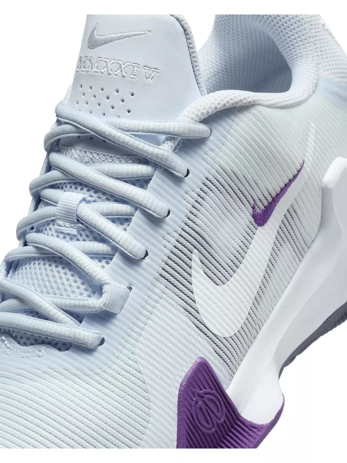 Air Max Impact 4 "Football Grey/White/Barley Grape/Platinum Violet" Women's Basketball Shoe - 6