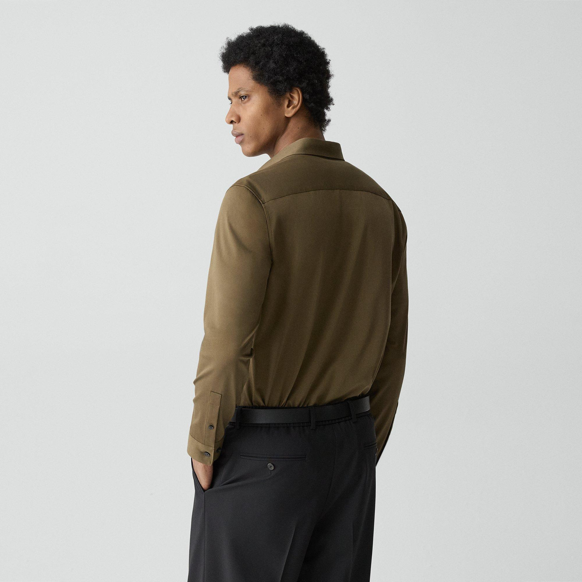Sylvain Shirt in Structure Knit - 4