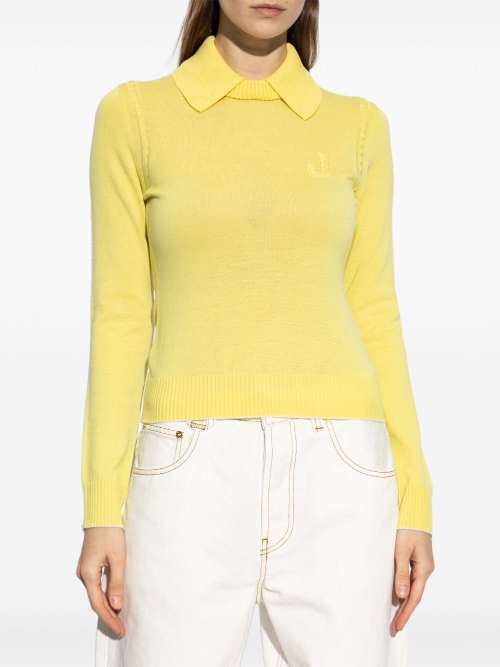 logo-embellished jumper - 3