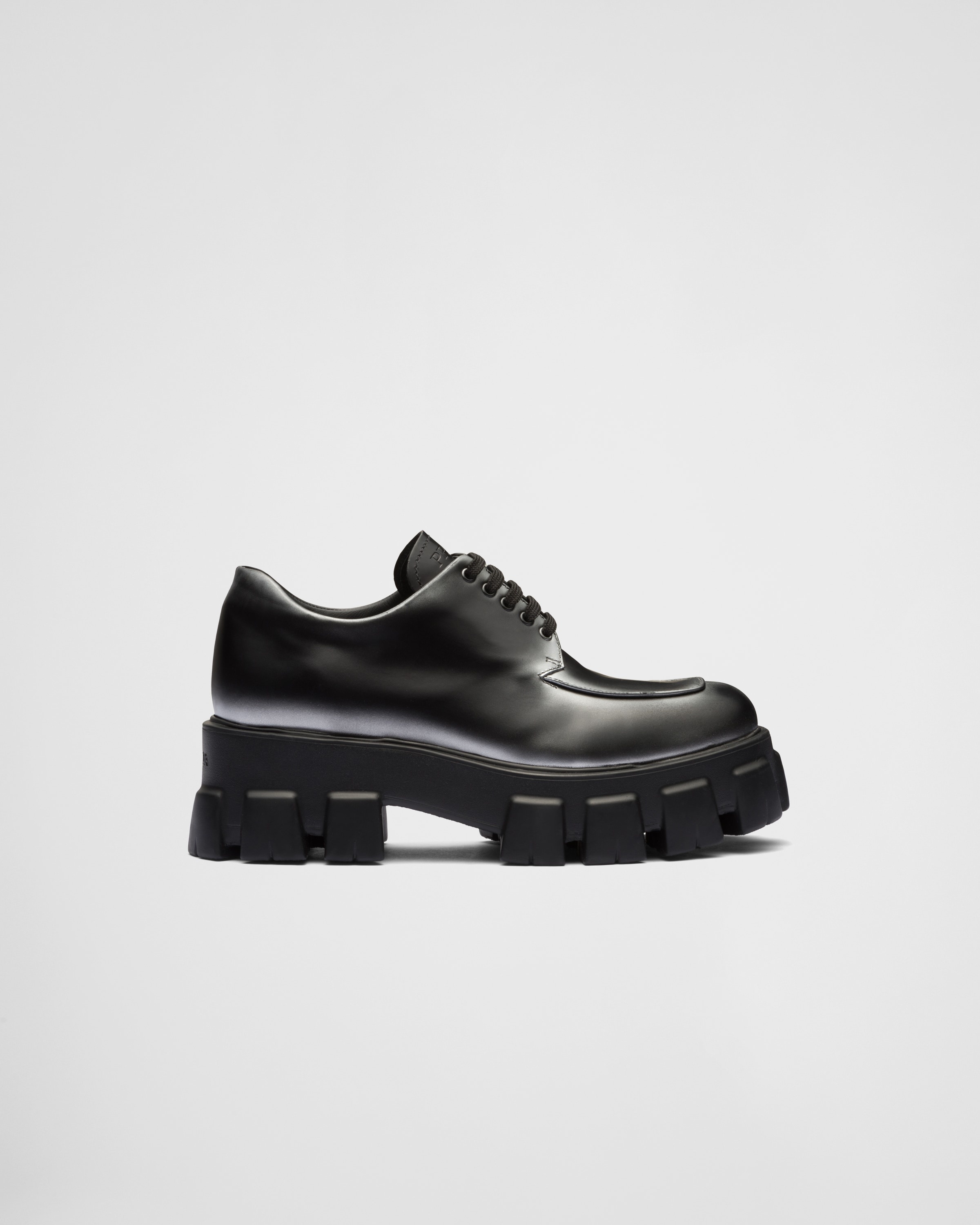 Monolith ombré brushed leather lace-ups - 2