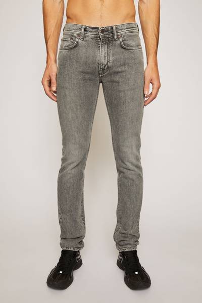 Acne Studios Mid-rise skinny jeans grey outlook