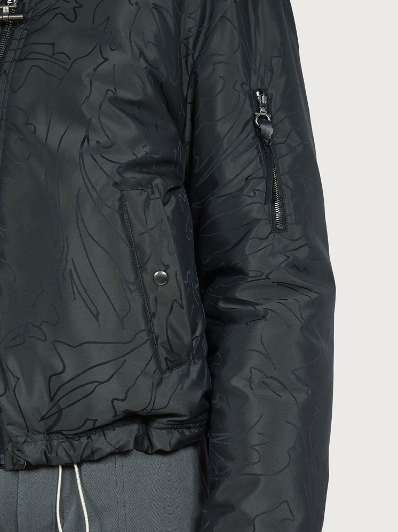 FEATHER QUILTED BLOUSON 4