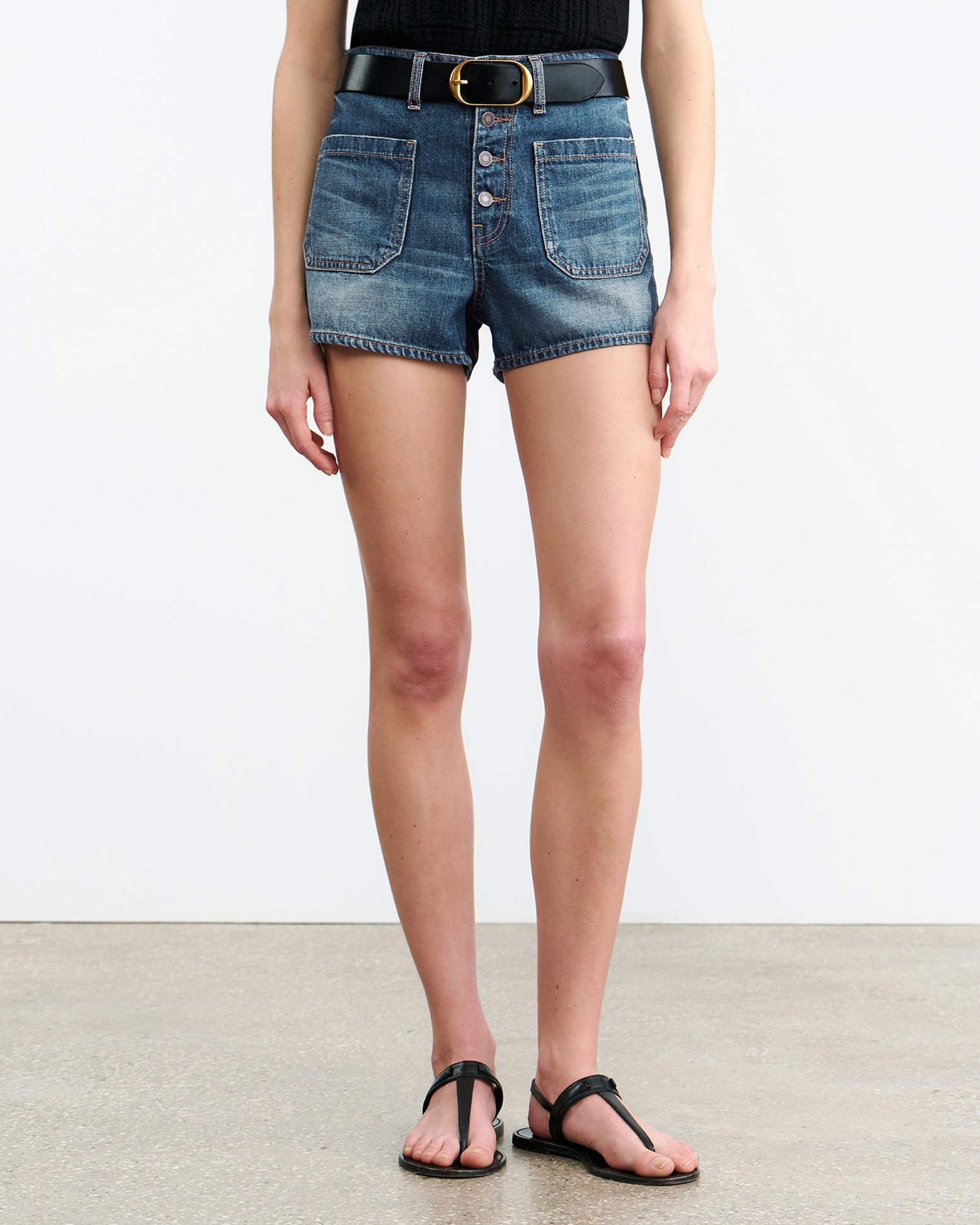HARLEY DENIM SHORT - 4