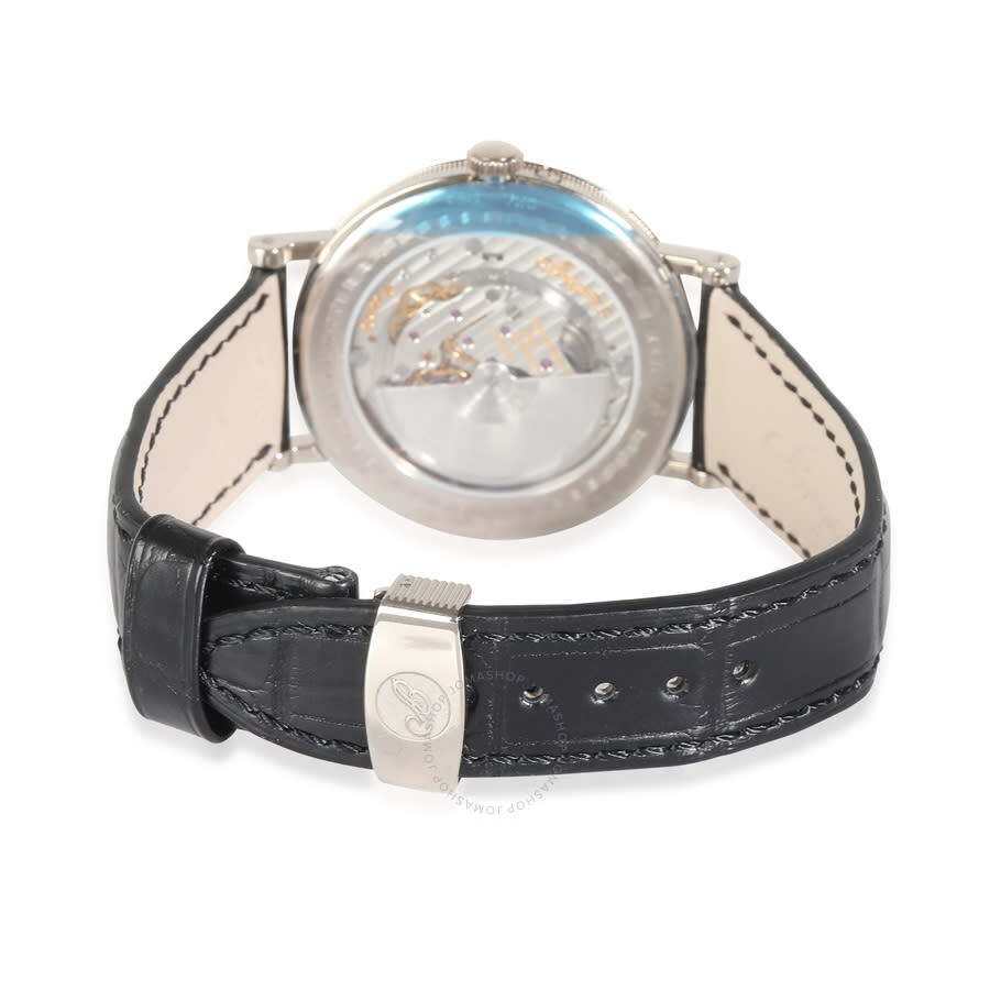Pre-owned Breguet Classique Automatic Moon Phase Silver Dial Men's Watch 7137BB/11/9V9 - 4