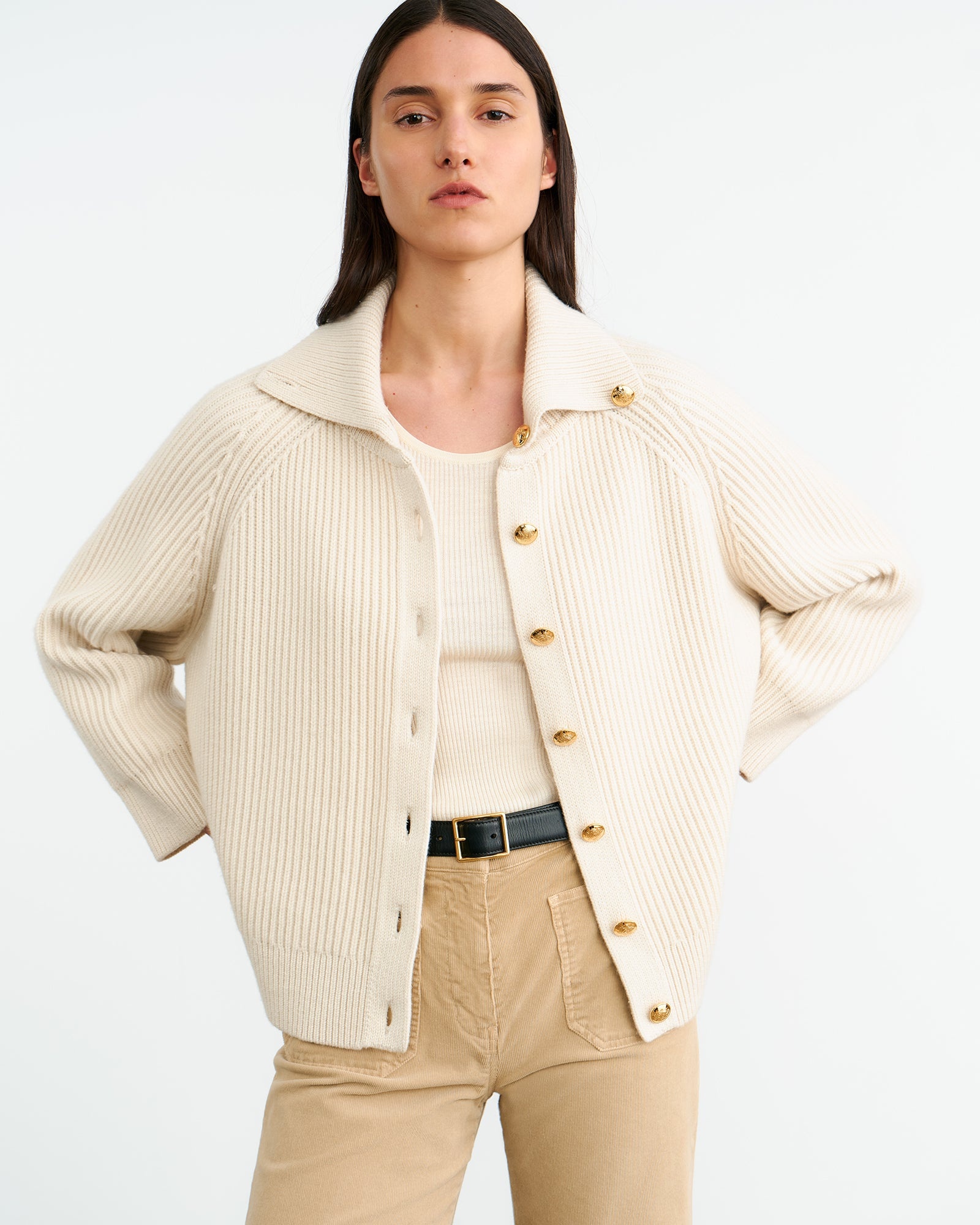 DERYL CASHMERE CARDIGAN - 2