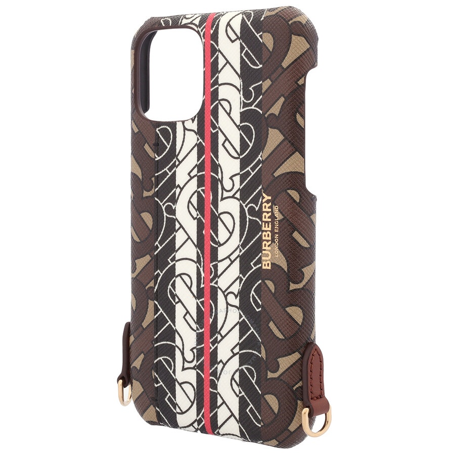 Burberry Monogram Stripe iPhone 11 Pro Case Lanyard - 2