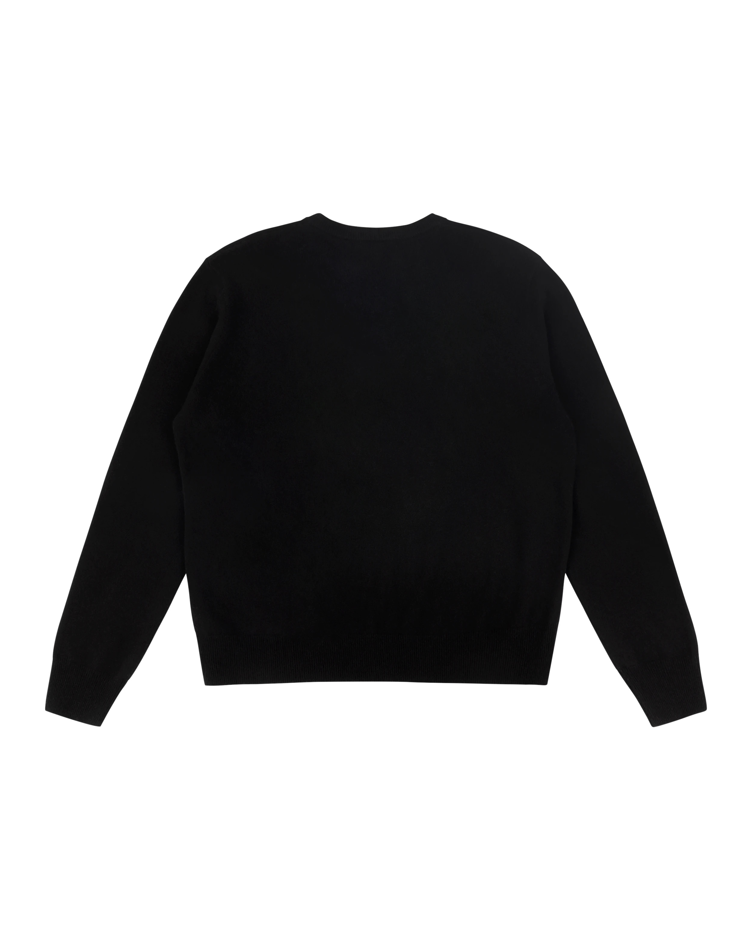 KNIT CREWNECK BLACK - 6