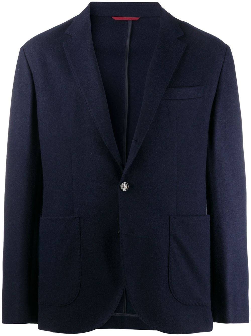 long sleeve cashmere blazer - 1