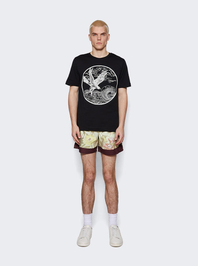 Dries Van Noten Printed Swim Shorts Lime outlook