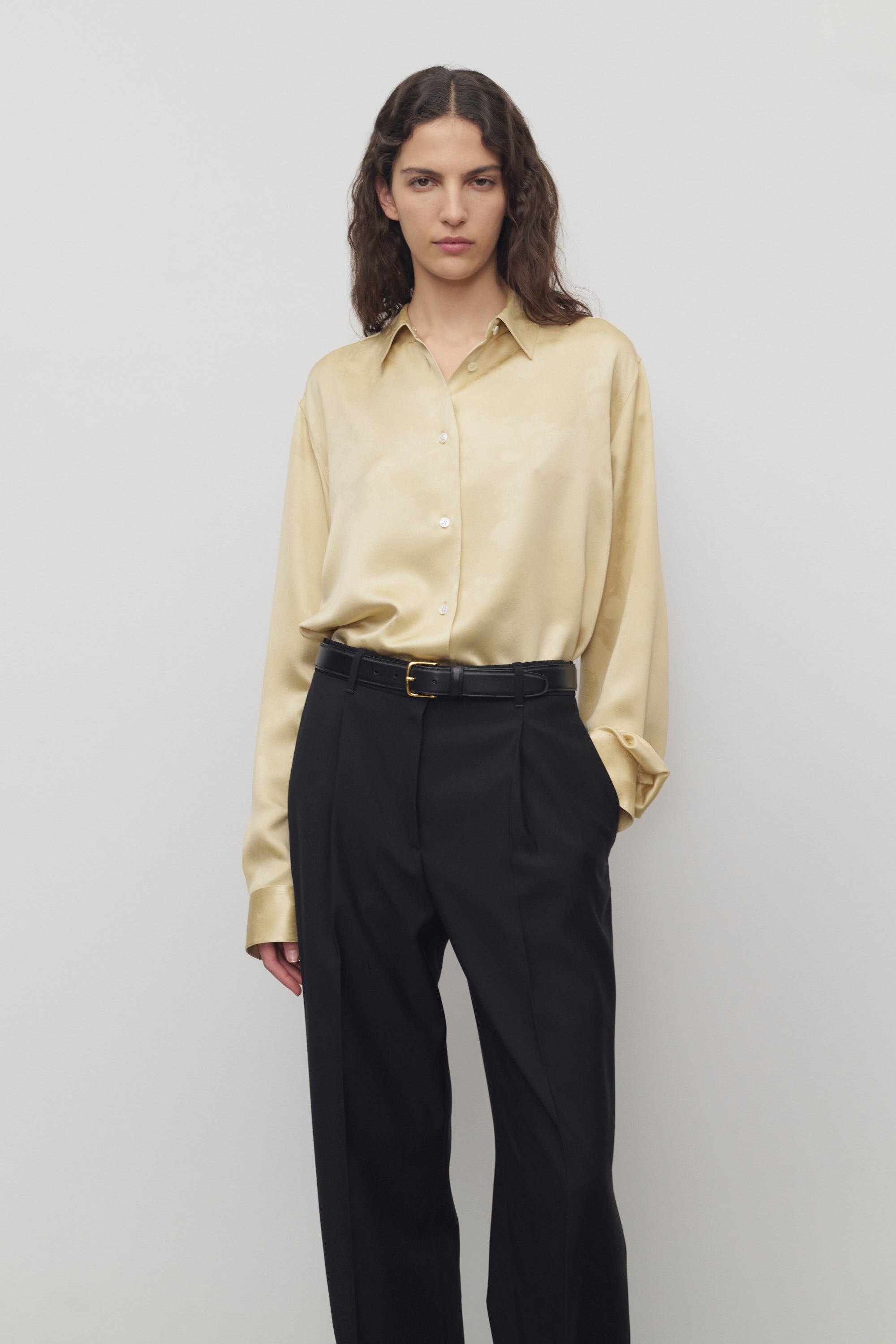 Takara Shirt in Silk - 3