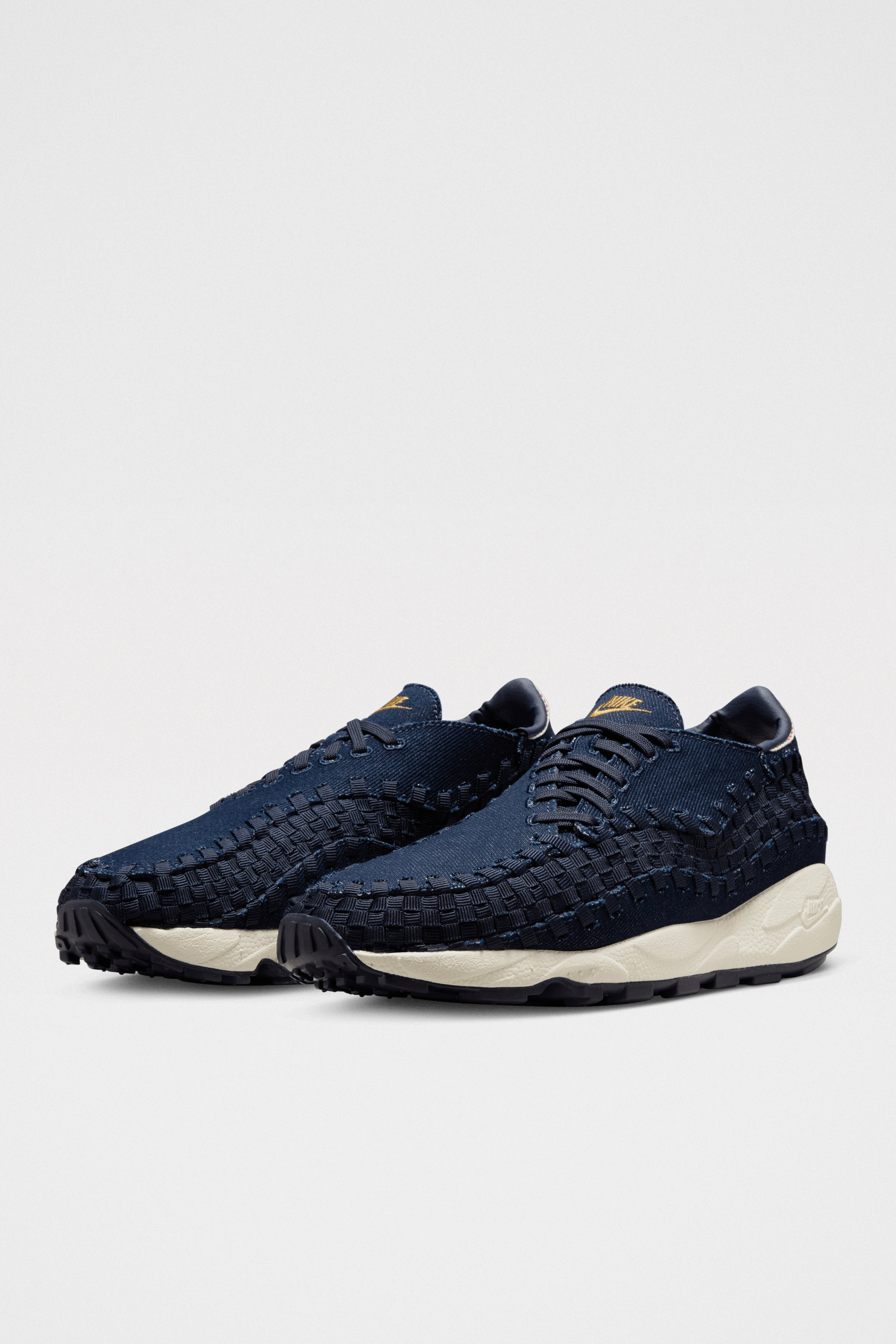 NIKE W'S AIR FOOTSCAPE WOVEN DENIM / WHEAT GOLD - 3