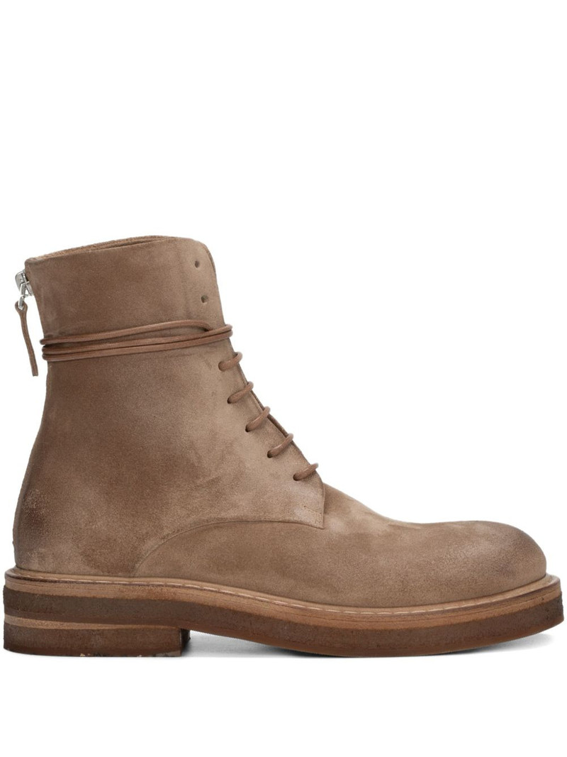 Parrucca lace-up zip boots 1