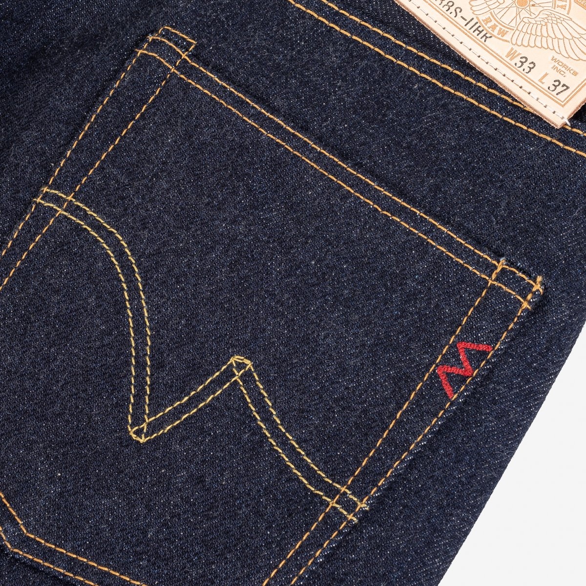 IH-888S-UHR 21/23oz Ultra Heavy Raw Selvedge Denim Medium/High Rise Tapered - 9