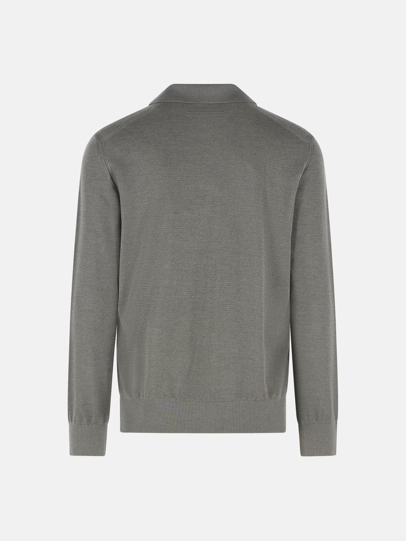 ZEGNA MOLE CASHMERE BLEND SWEATER outlook