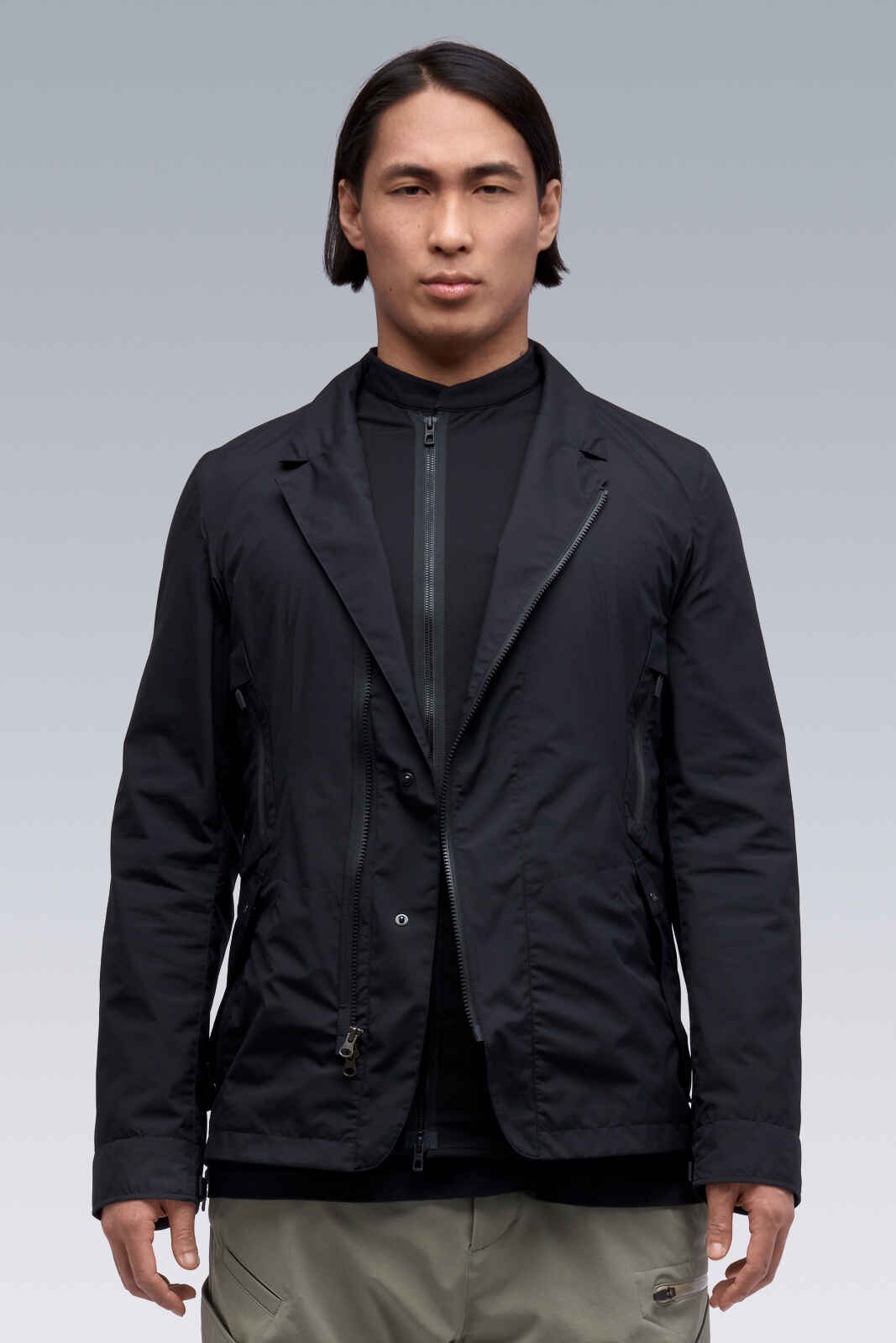 J29-WS 2L Gore-Tex Infinium™ Windstopper®  Modular Blazer Black - 32