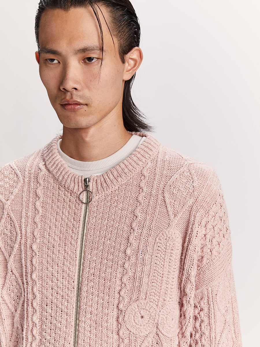 Cazzo Cardigan Pink - 4