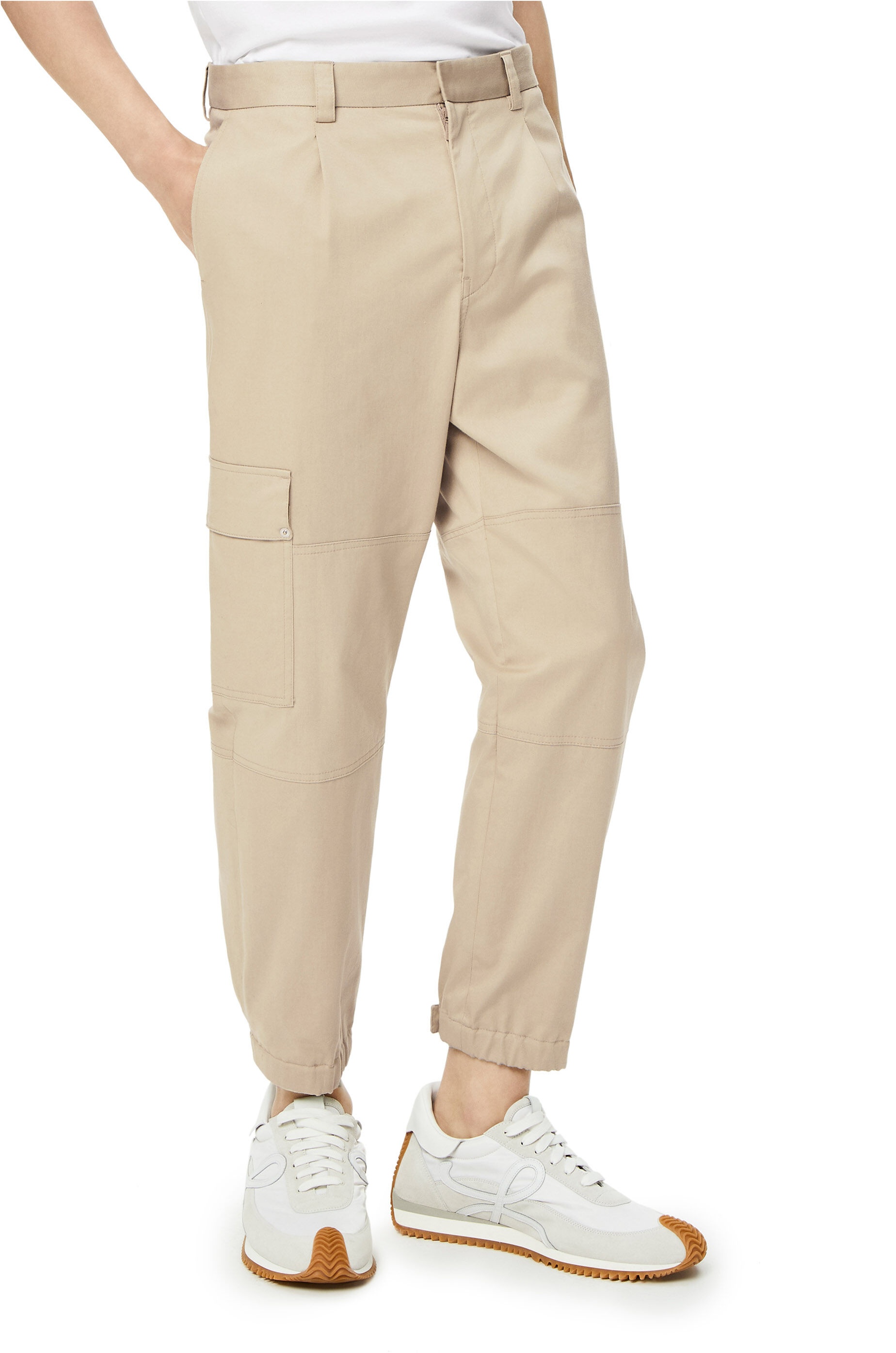 Cargo trousers in cotton - 3