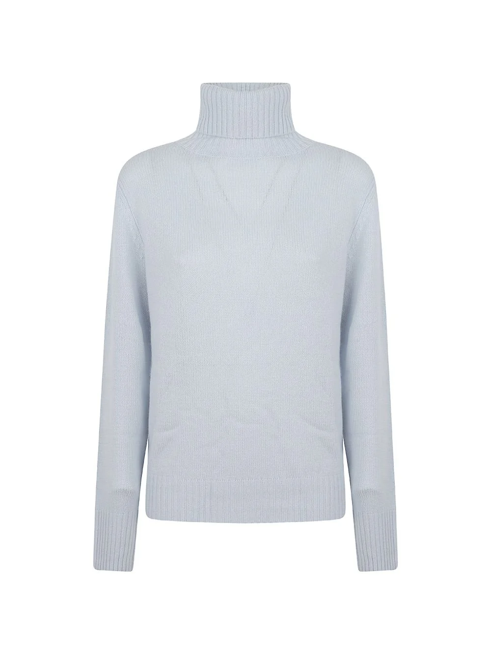 roll-neck knitted sweater - 1