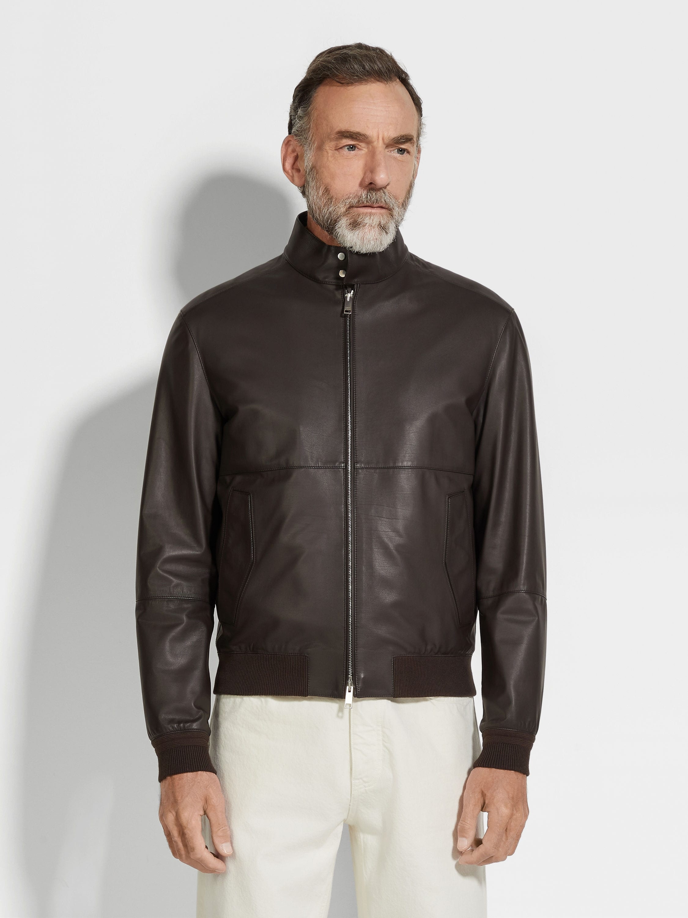 NAPPA LEATHER BOMBER - 4
