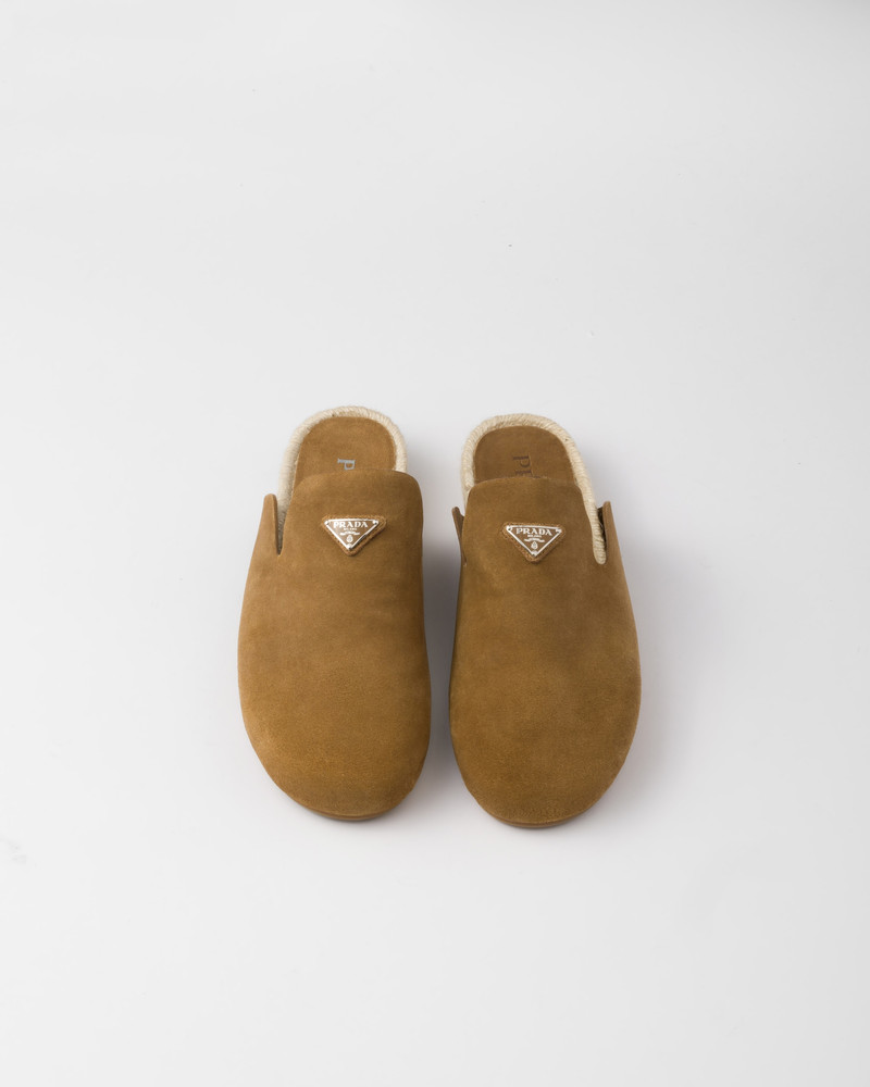 Suede mules 3