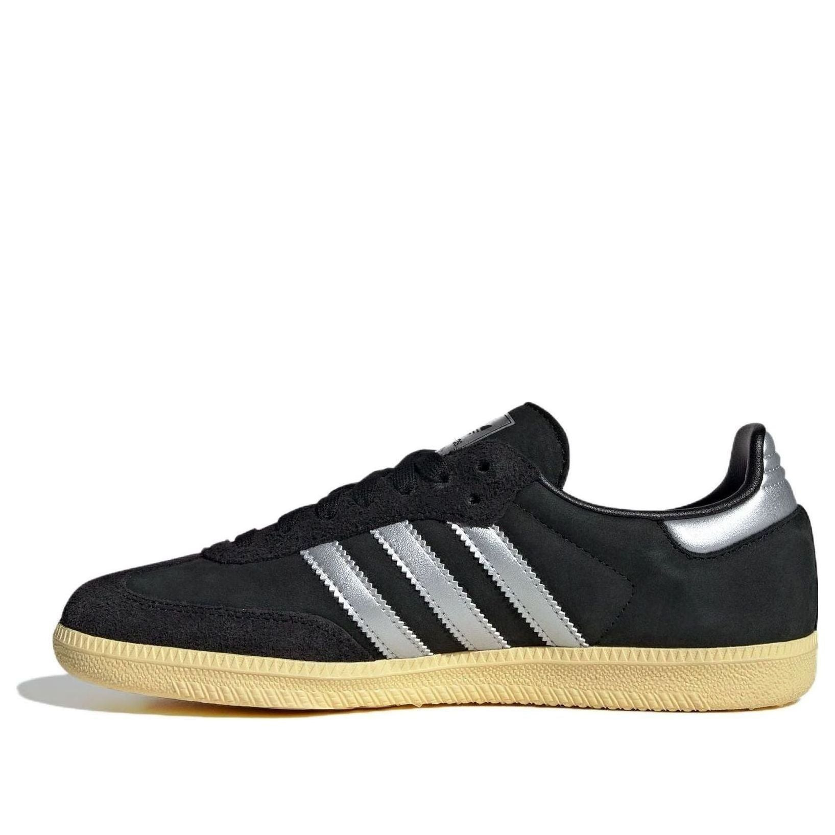 (WMNS) adidas originals Samba OG 'Black Matte Silver' IE8128 - 2