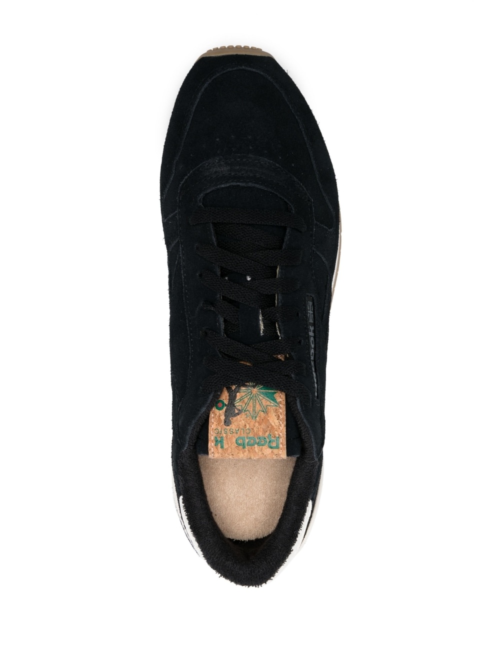 logo-patch low-top sneakers - 4