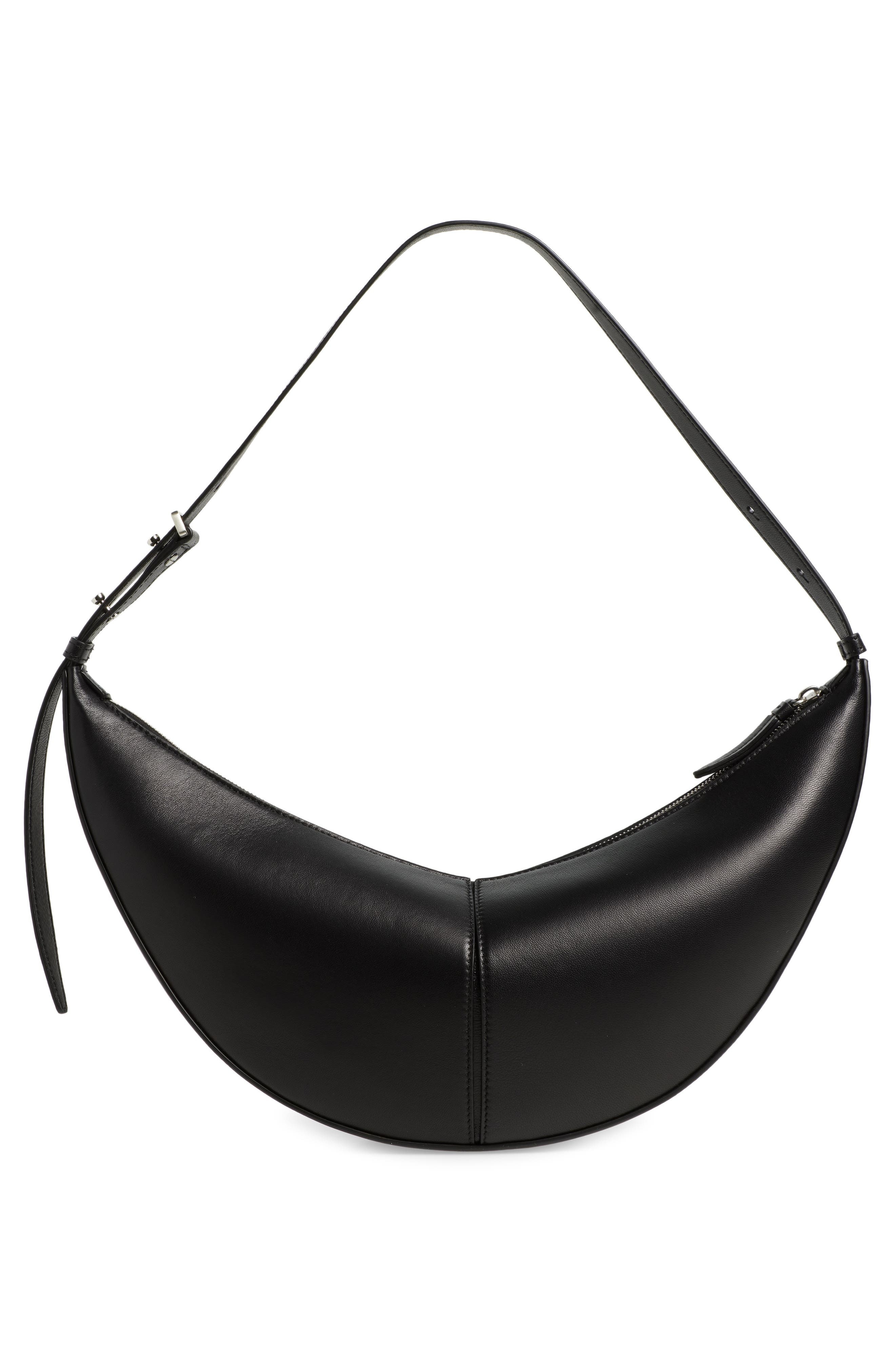 Proenza Schouler Slide Leather Hobo Bag in Black at Nordstrom - 4
