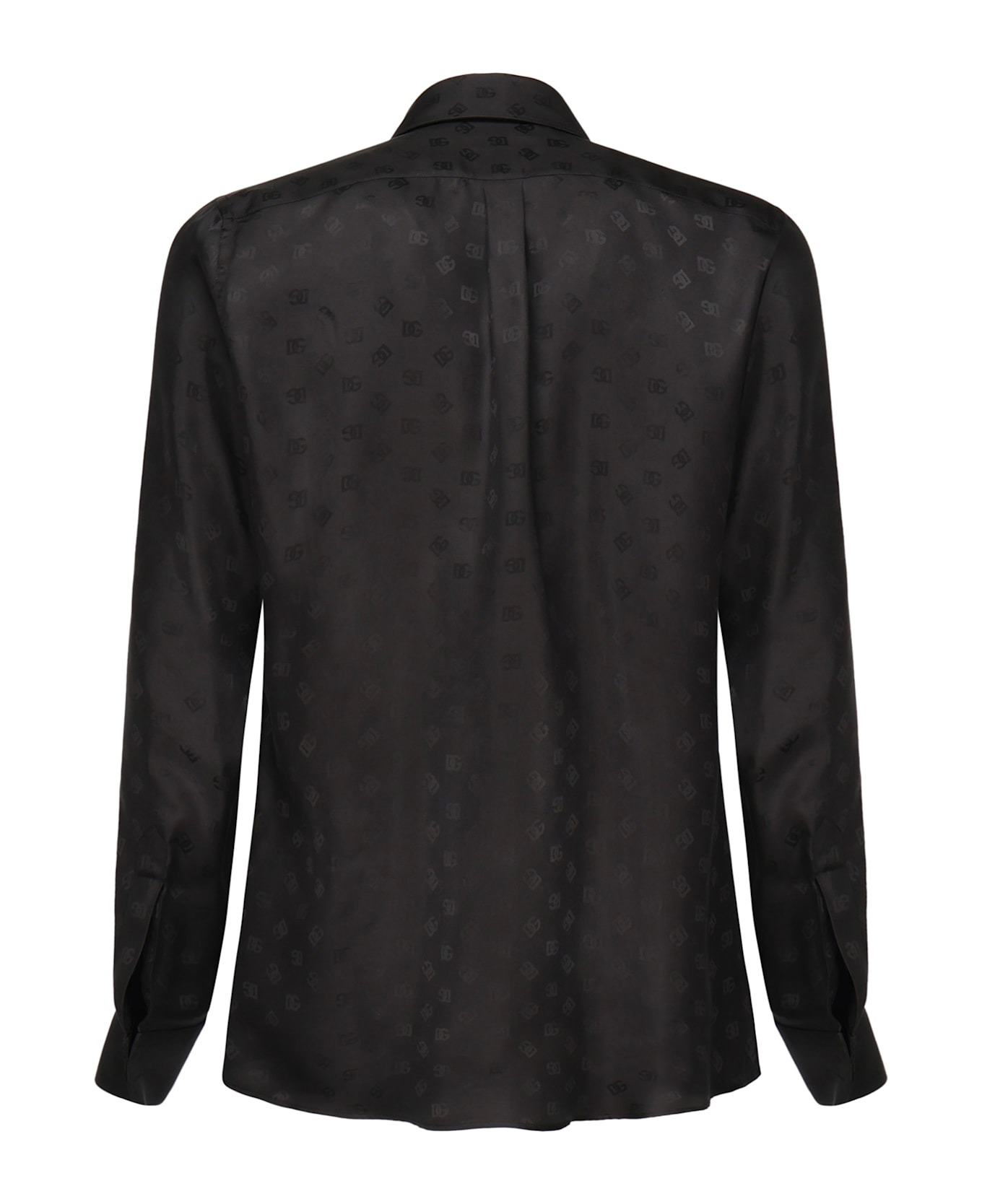 Martini Silk Jacquard Logo Shirt - 3