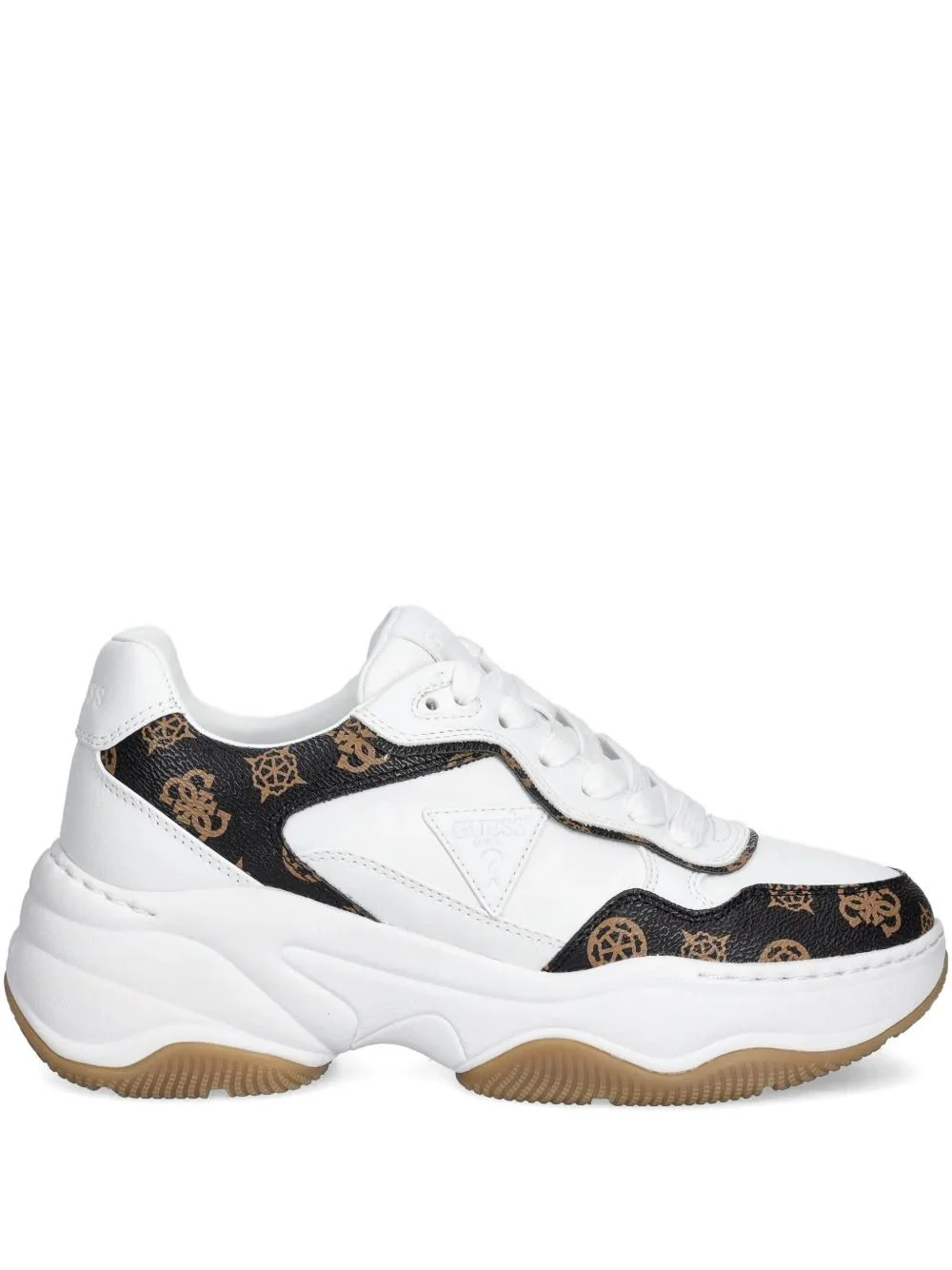 Happy logo-print chunky sneakers - 1