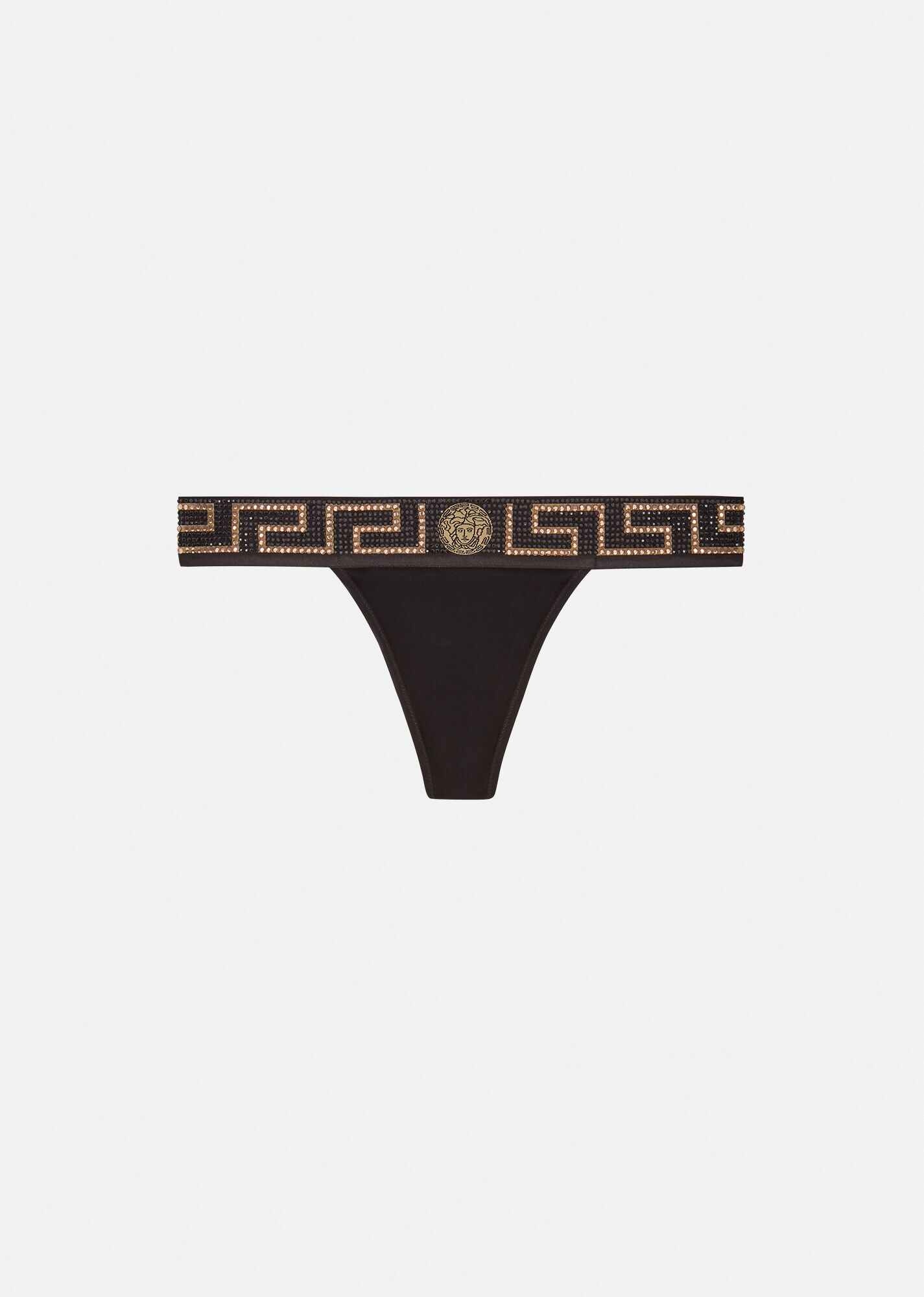 Crystal Greca Thong - 1