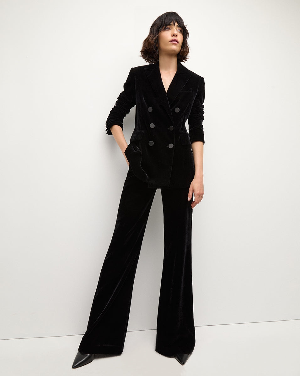 ELLETTE VELVET DICKEY JACKET - 3
