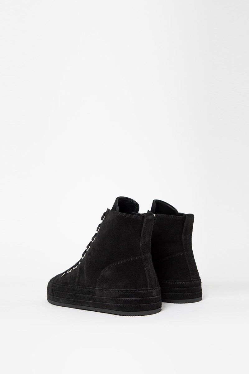 Raven High Top Sneakers Black - 3