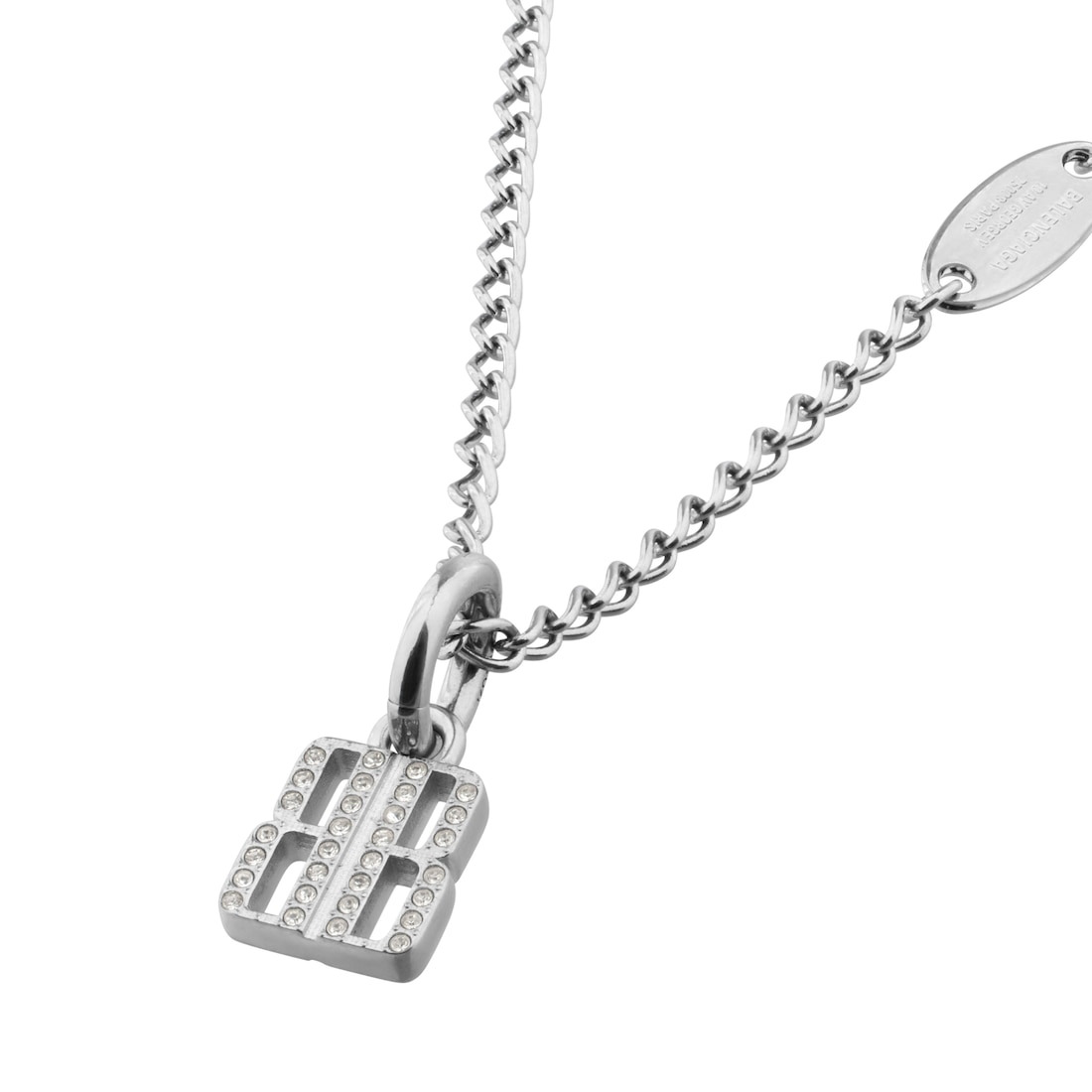 Women's Nano Thin Necklace in Silver - 3