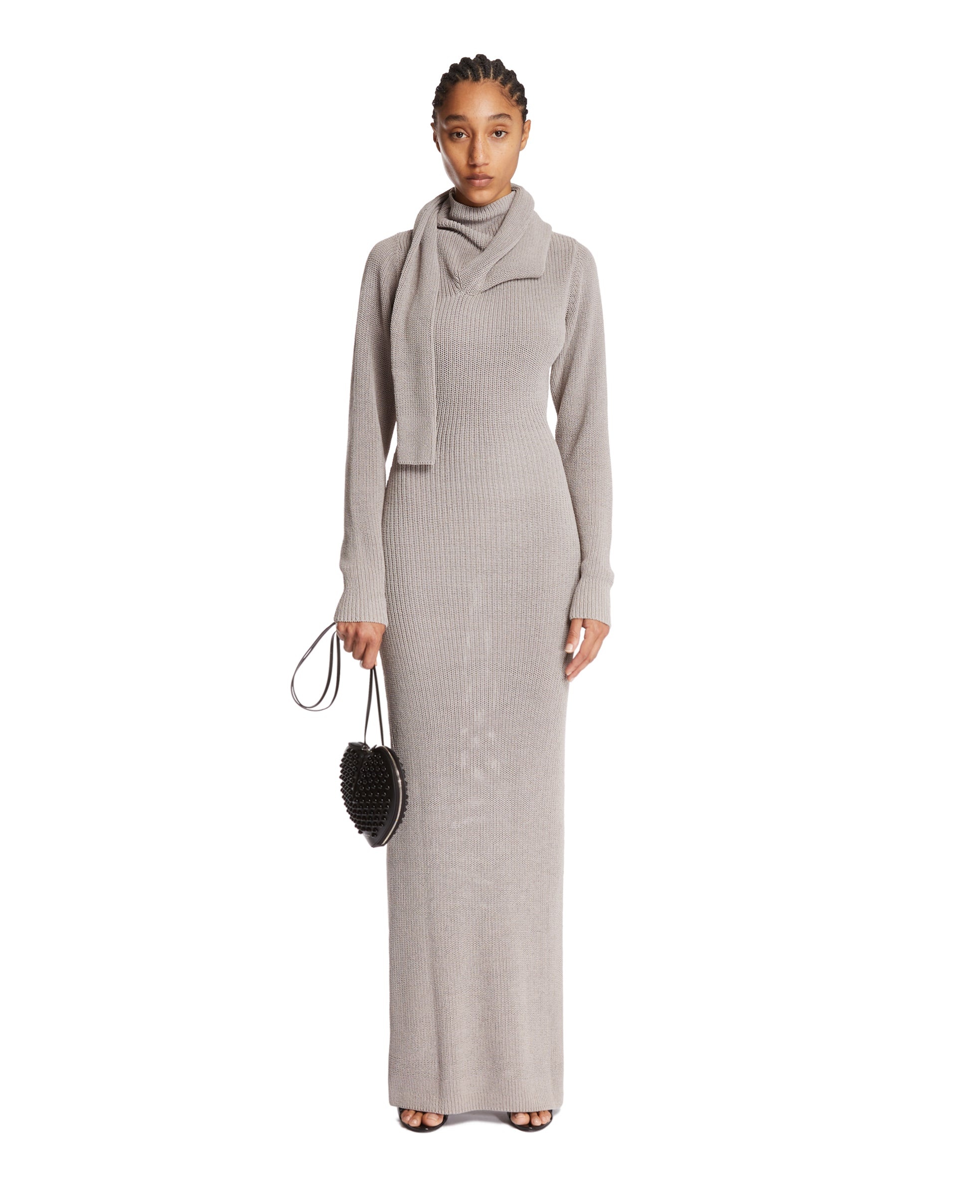 Gray Long Dress - 2