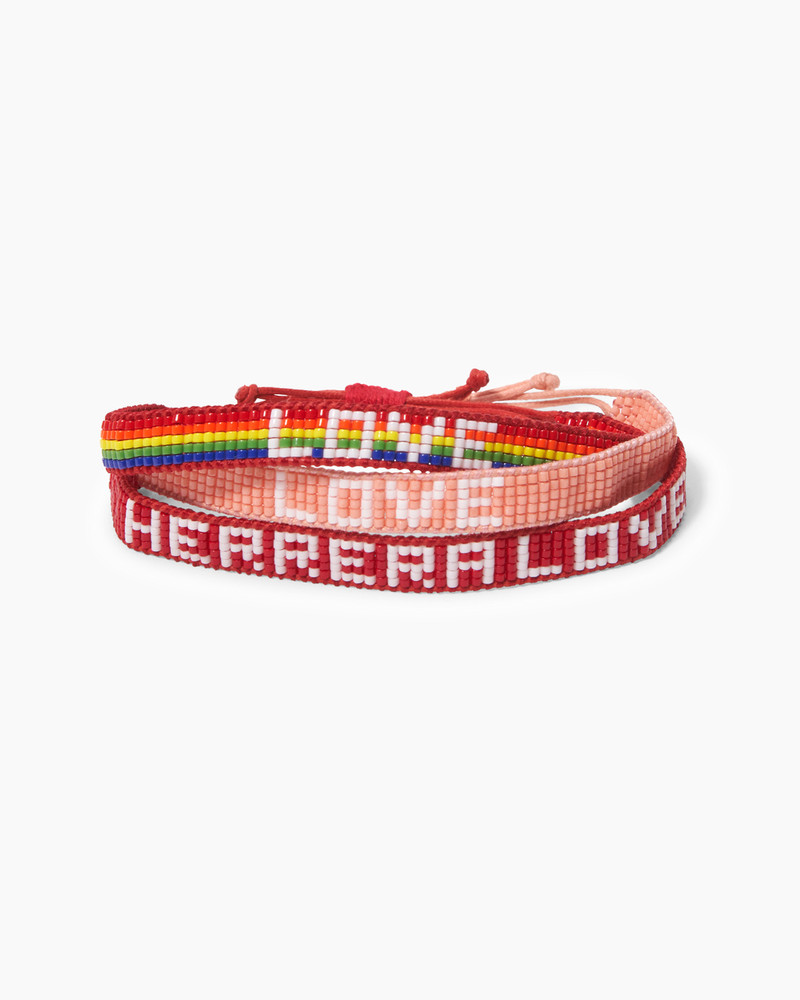 Carolina Herrera x UBUNTU Rainbow Bracelets 1
