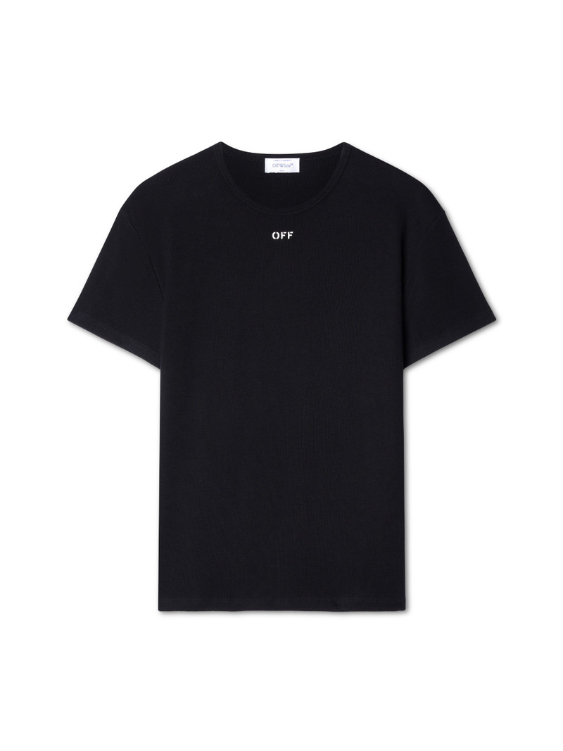 Off Stamp Rib Shaped Tee 1