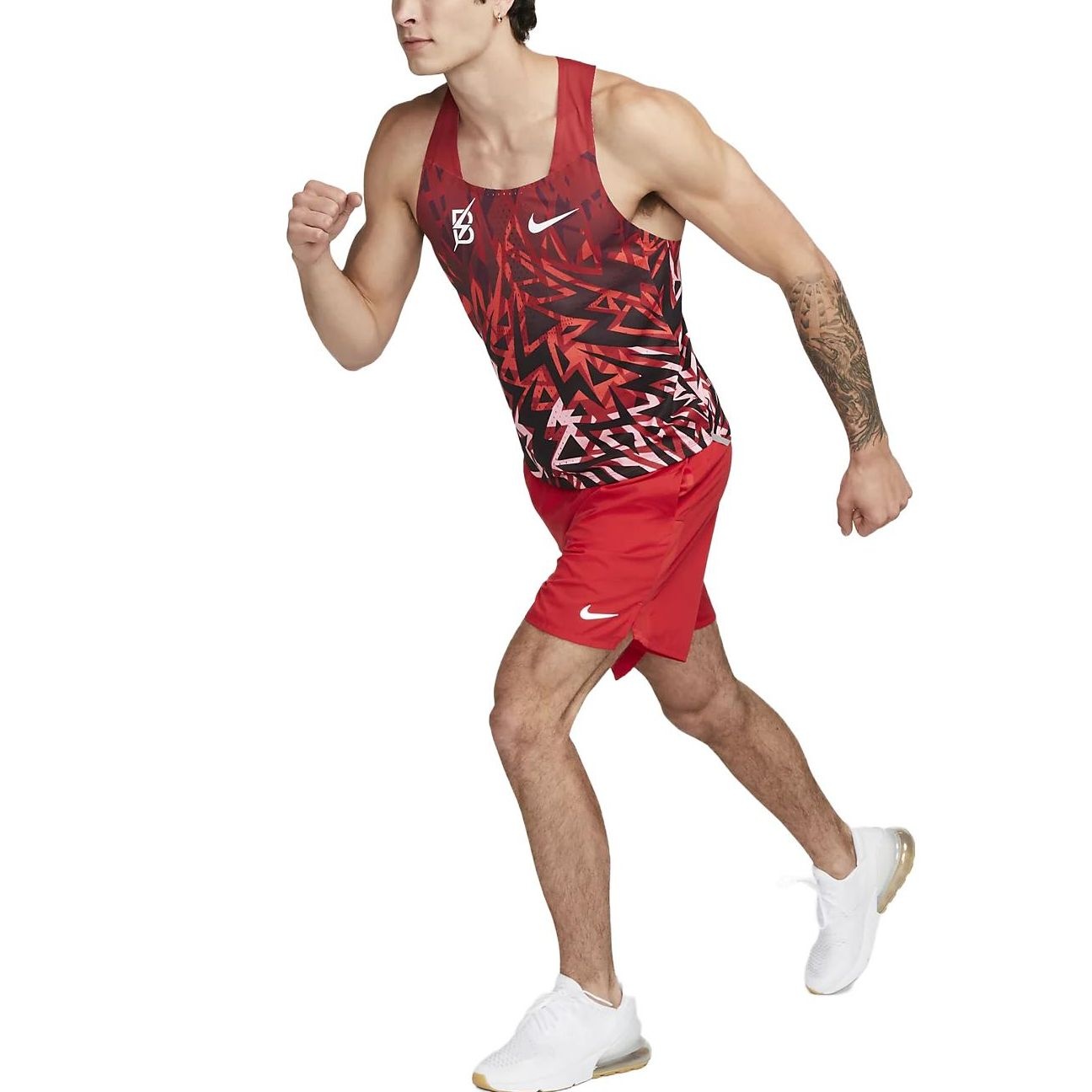 Nike AeroSwift BTC Running Vest 'Red' DV7713-687 - 3
