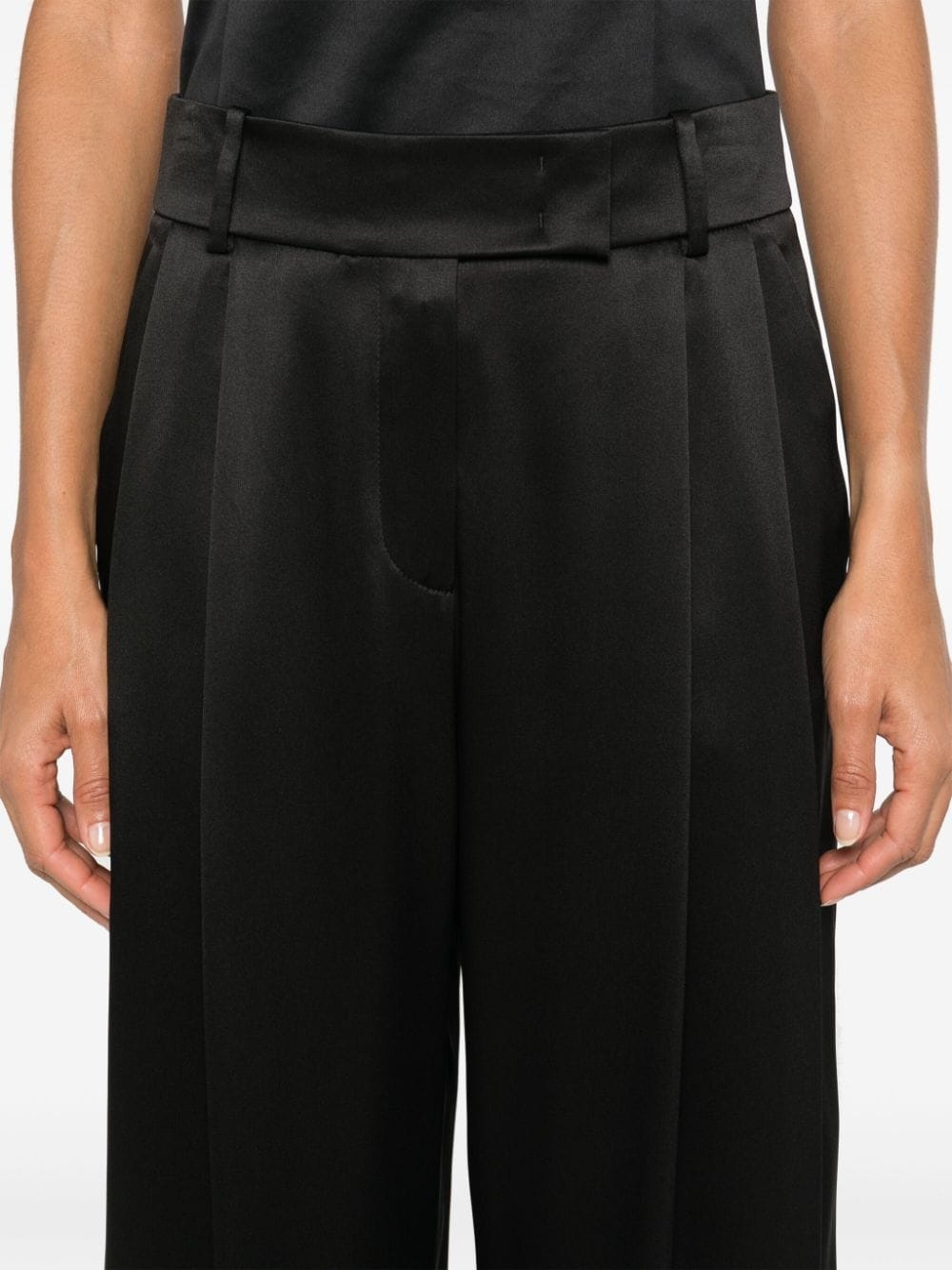 silk tailored trousers - 5