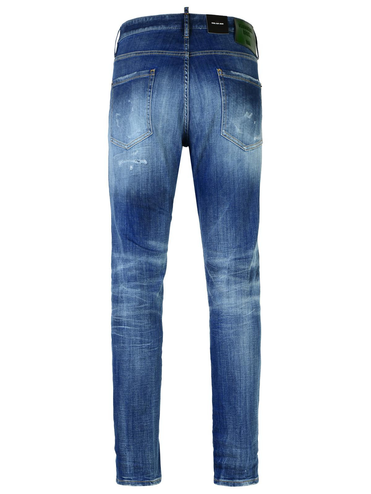 Dsquared2 'Cool Guy' Blue Cotton Denim Jeans Men - 3