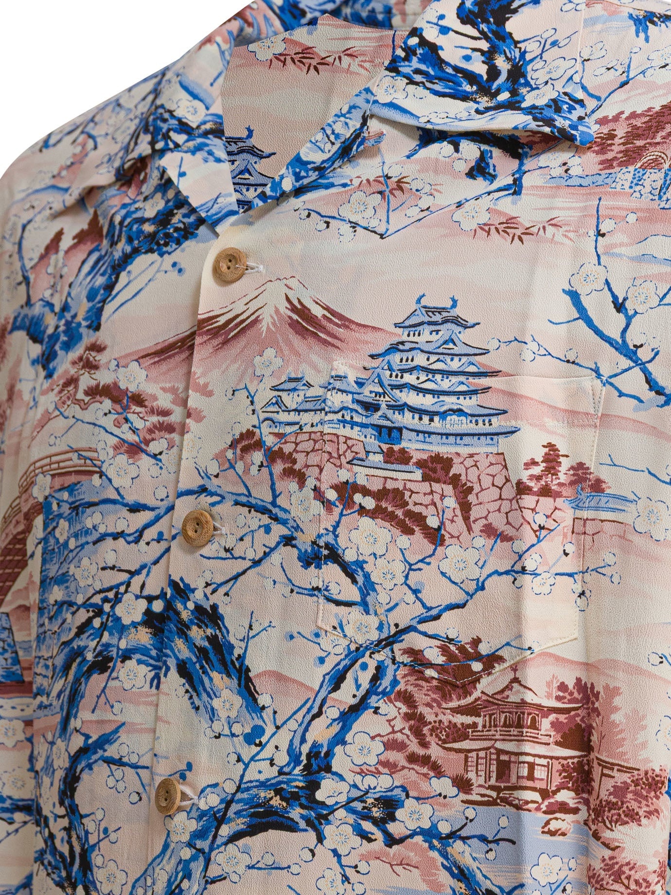 Sun Surf - Sun Surf "scenery Of Japan" Shirt - 4