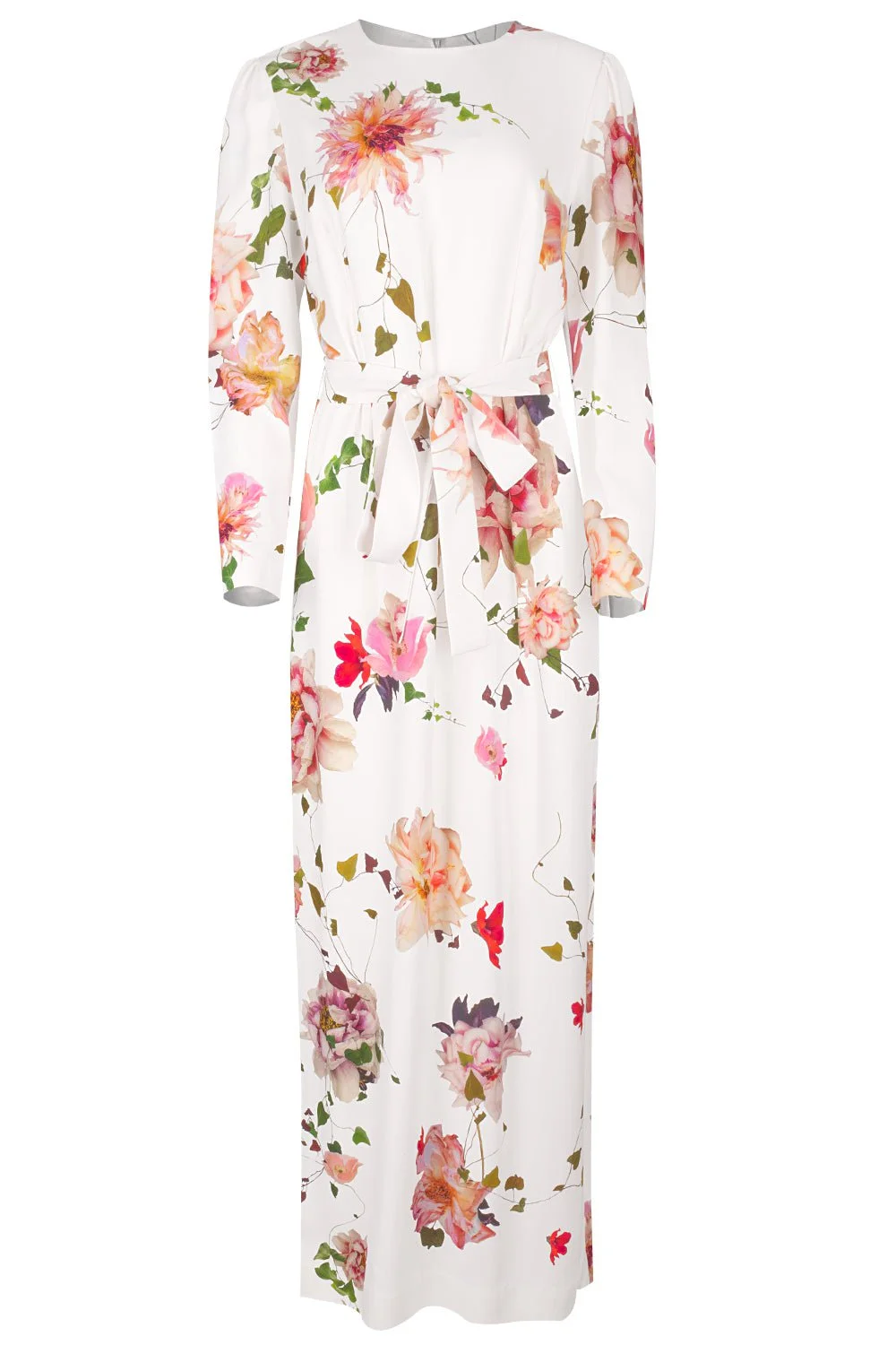 Jewel Neck Gown - 1